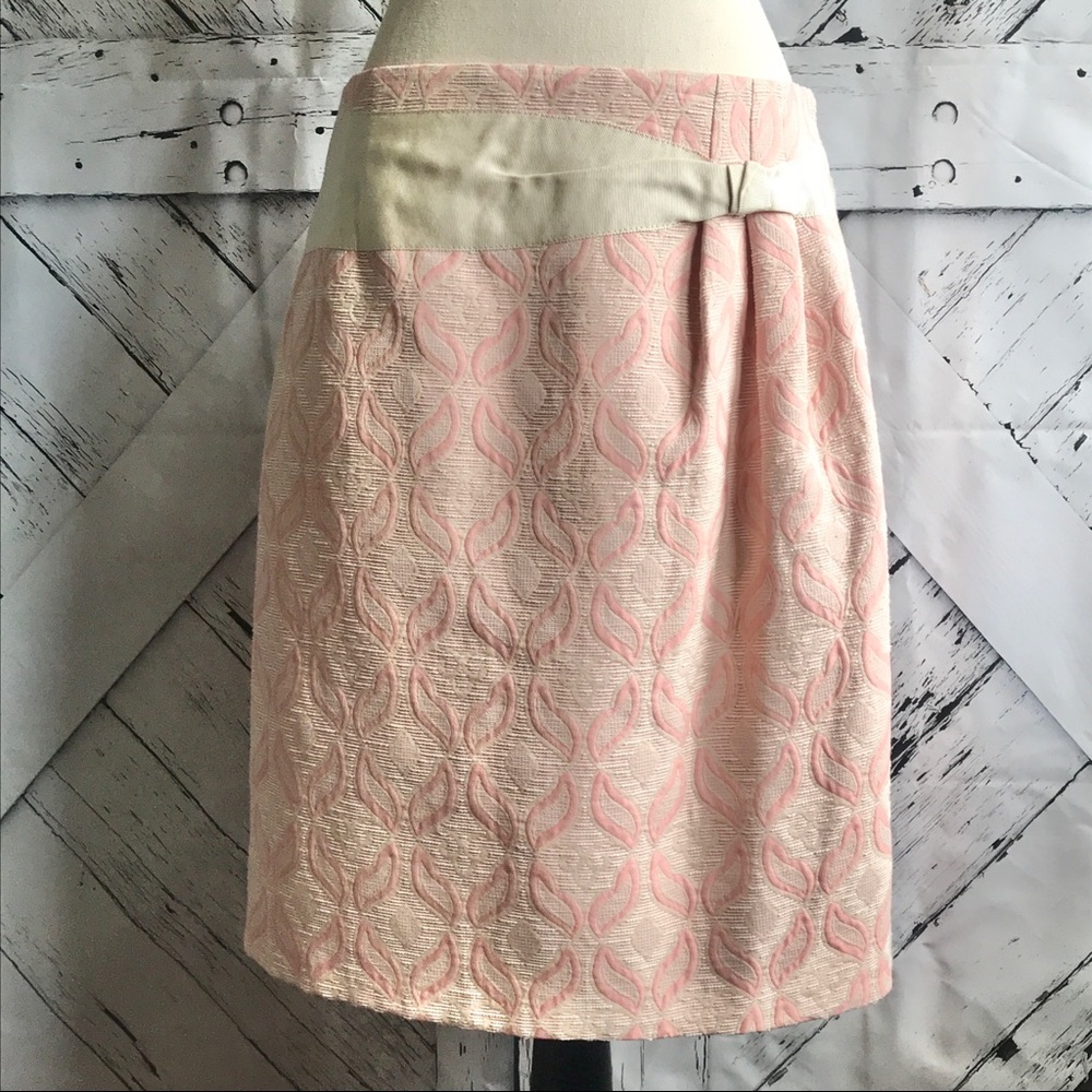 Antonio Melani Vintage Style Textured Pencil Skirt